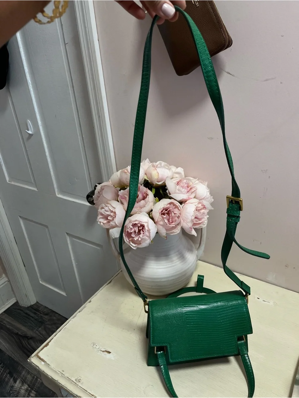 Zara sleek green